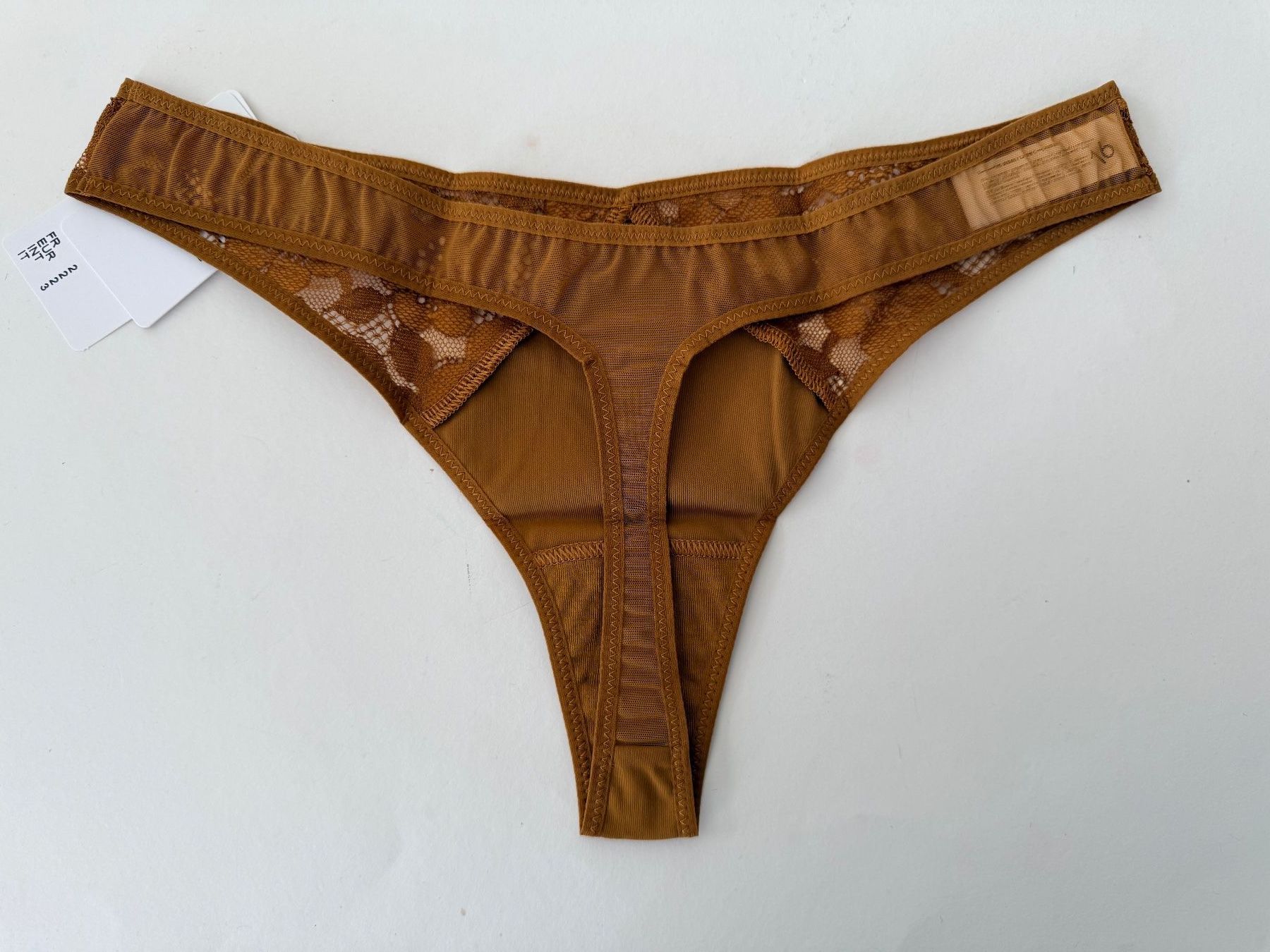 Simone Pérèle Sonstige Unterwäsche: SIMONE PÉRÈLE, String, Grösse 2 (38), Farbe Goldbraun – Neu und originalverpackt aus Rudolfstetten von gst_g7xl 2