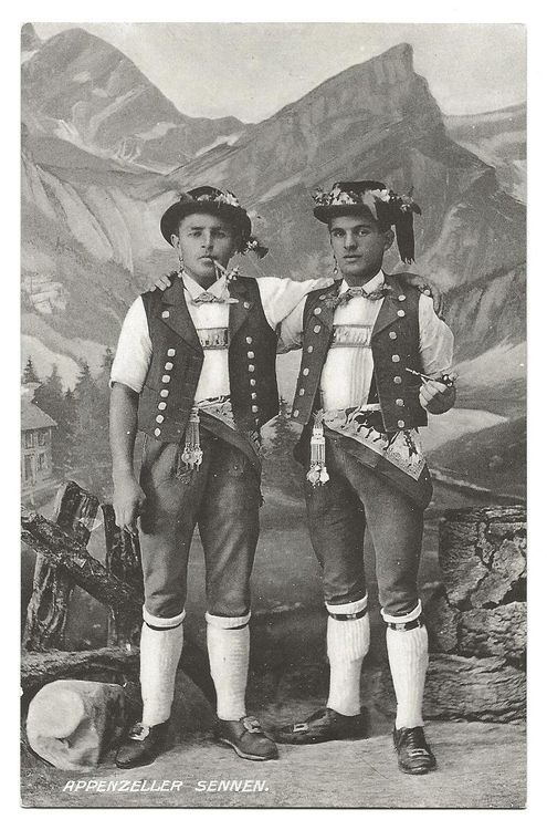 Alte Postkarte Appenzeller Sennen | Kaufen auf Ricardo