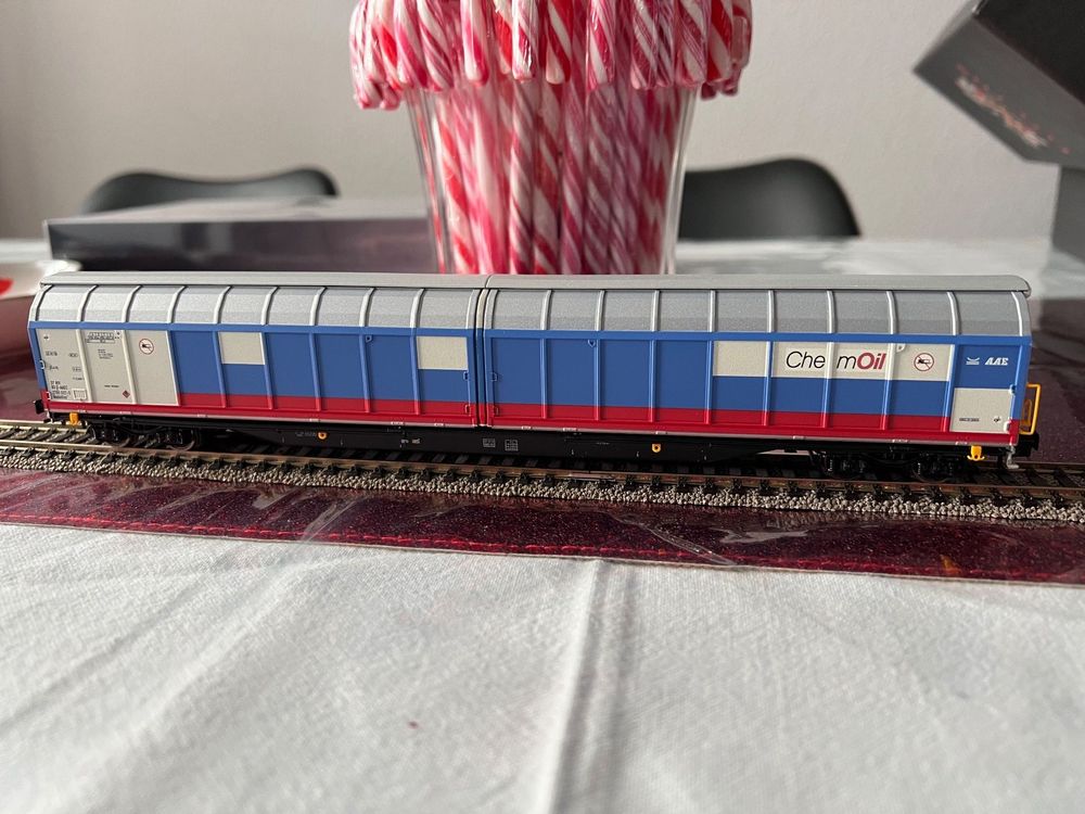 ROCO 76338 Set de deux wagons porte coils Shimmns SNCB – Ducasse Modélisme – Les p'tits trains de Laurent