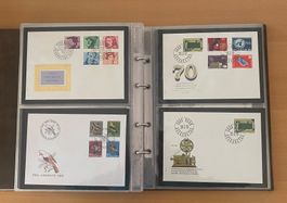 Schweiz kompl Sammlung FDC 1963-1970