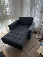 Chaiselongue Aberdeen Dunkelgrau wie neu