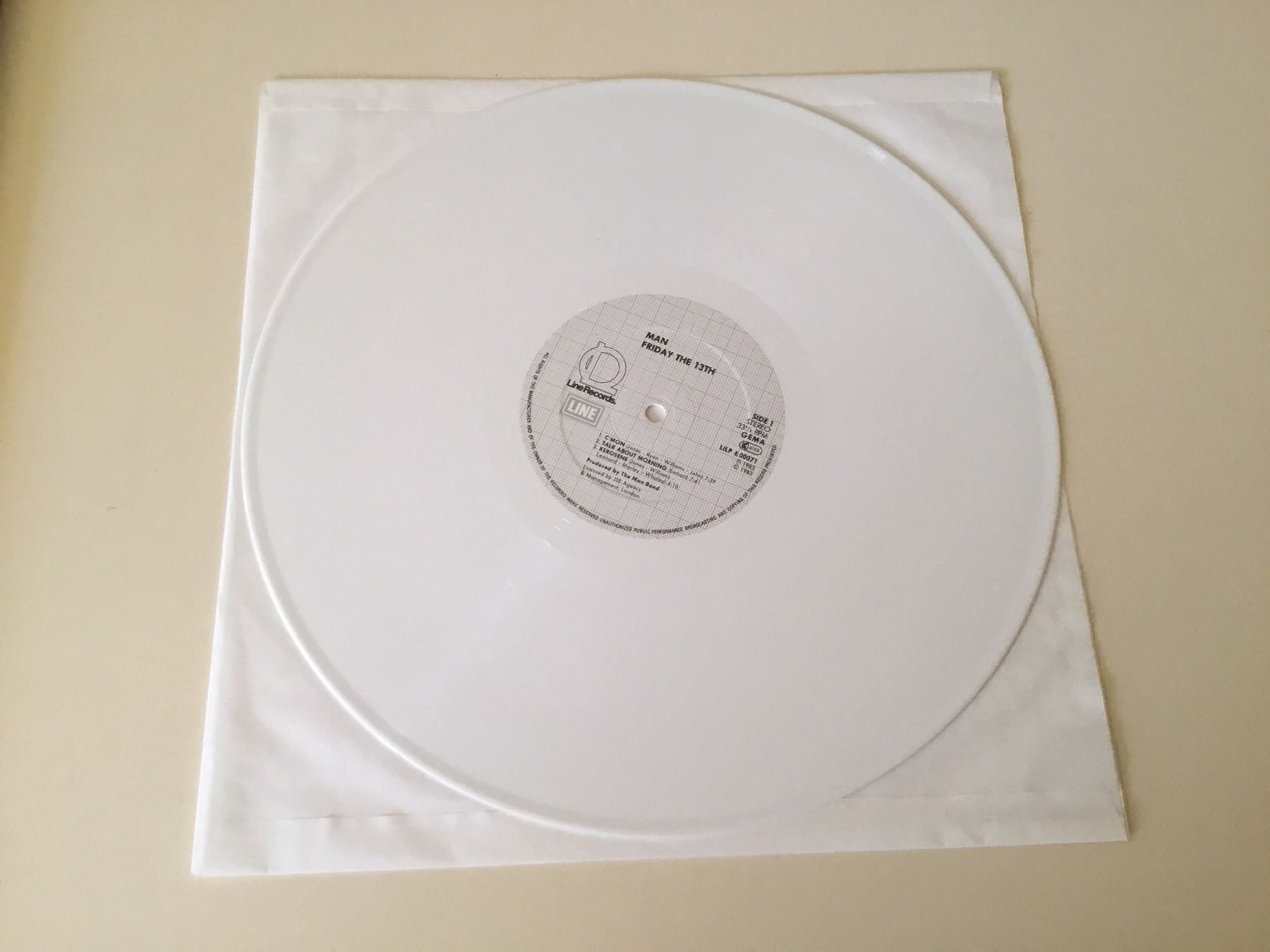 Dischi in vinile: Man / Friday 13th – Nuovo (secondo la descrizione) da Kreuzlingen venduto da Schuggerman 2