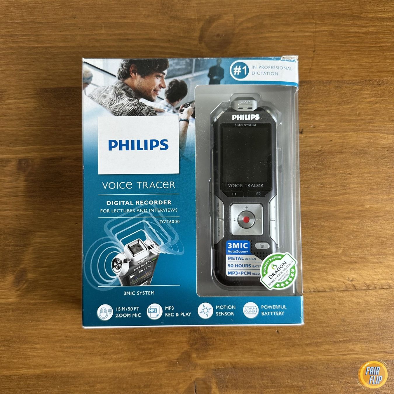 Philips Aufnahmegeräte: Philips Voice Tracer Diktiergerät DVT6000 – Gebraucht aus Luzern von fairflip 3