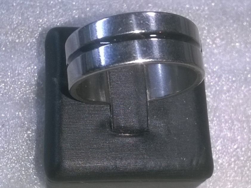 Ringe: ring edelsthal,,silber farbe und schwarz,,,glanzig – Neu (gemäss Beschreibung) aus Basel von bijoutrie_4