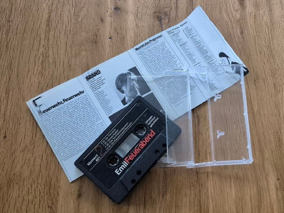 Kompaktkassetten: EMIL - Feuerabend, Hörspiel - Kassette – Gebraucht aus Nottwil von echtMOMO 3