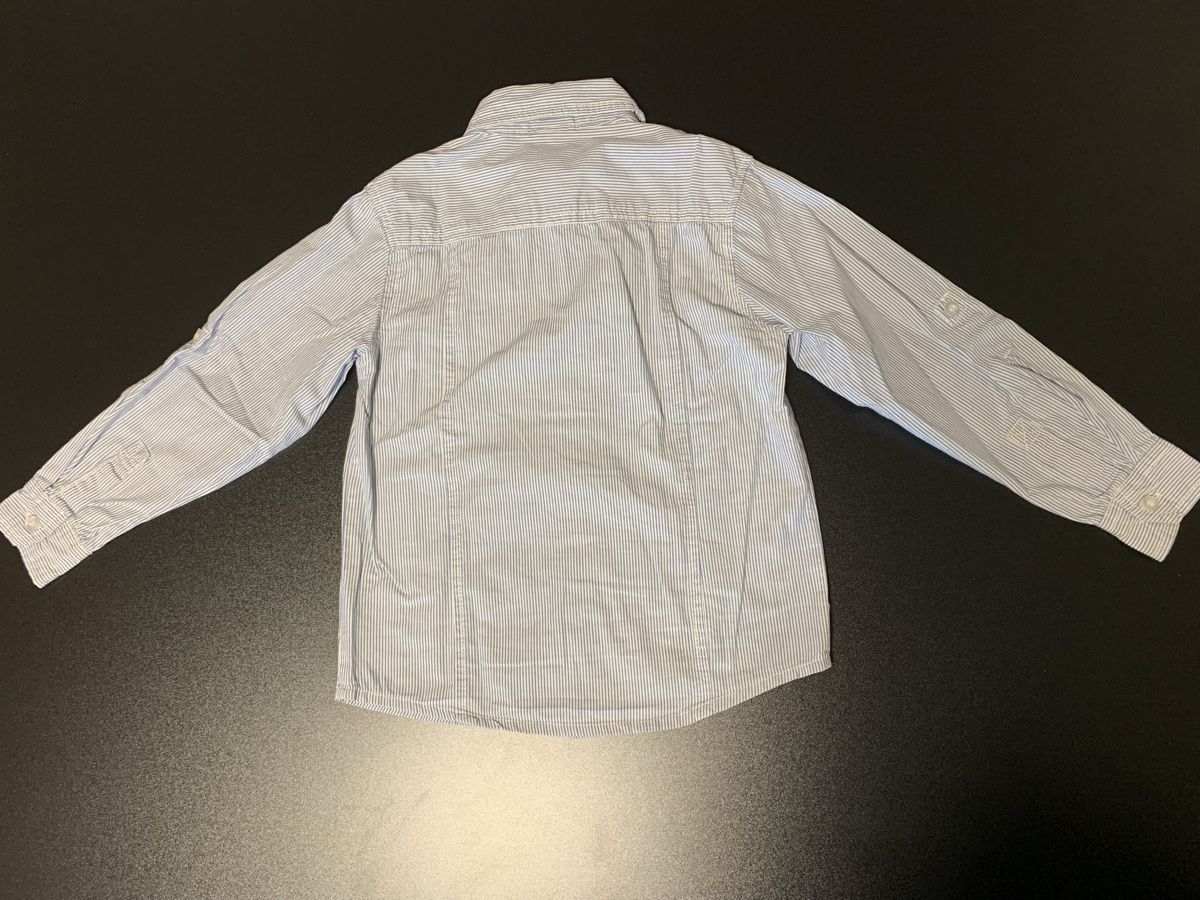 Camicie, T-shirt & Polo: Schönes schlichtes Baumwoll Hemd Gr 122 – Usato da Zizers venduto da dalaub 6