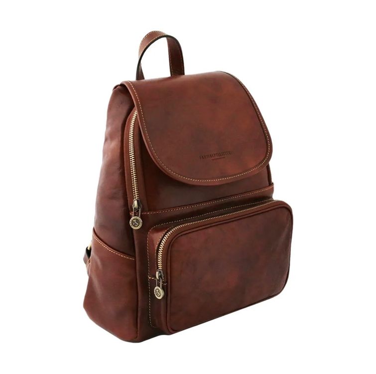 Zaini: Lederrucksack Venezia - Farbe: Braun – Nuovo e nell'imballaggio originale da Wittenbach venduto da WWW.DRILUBAGS.CH 5