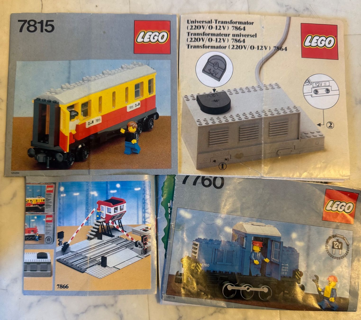 Lego Spielzeuge: Lego 7760 /7815 Eisenbahn 12V  mit viel Zubehör Jg. ca 1985 – Gebraucht aus ittigen von huba01 4
