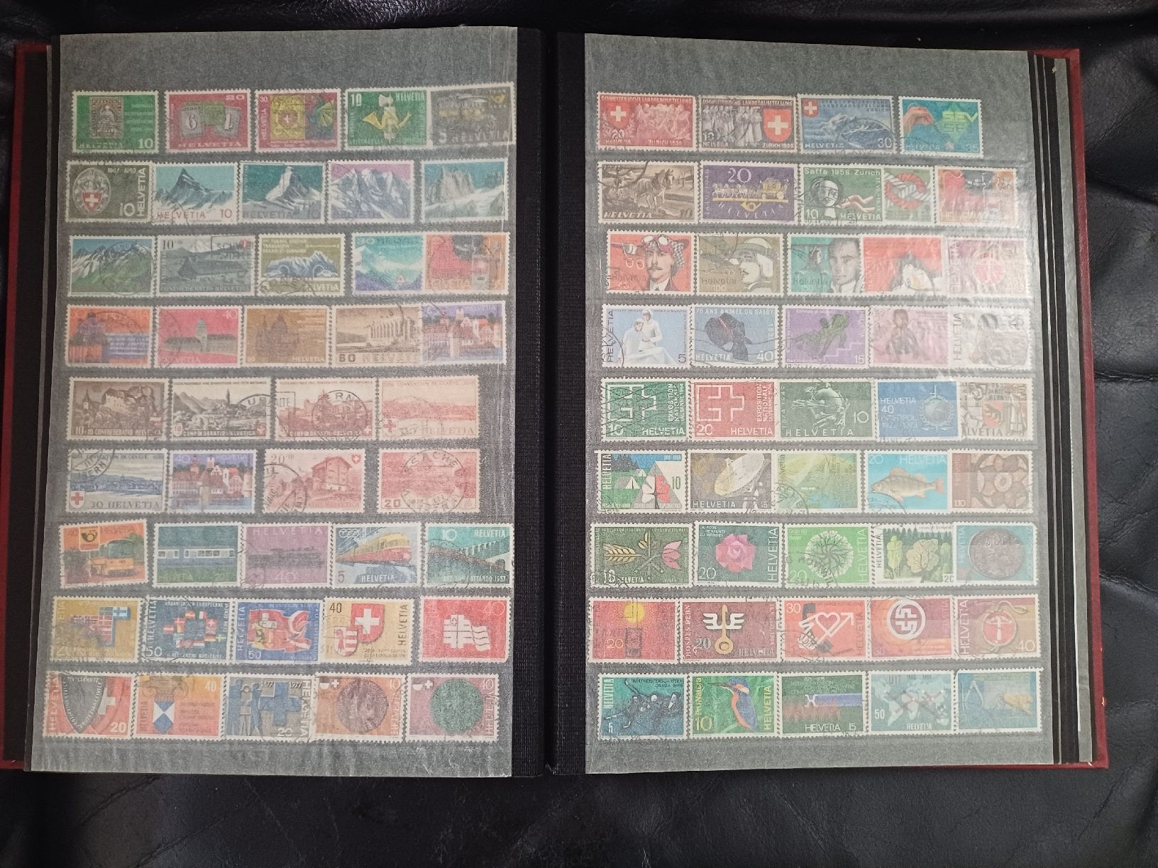 Alle Briefmarken: Briefmarken Album, grosse Sammlung, Schweiz – Gebraucht aus Ebersecken von Napf08 3