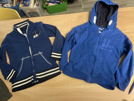 2 Coole Jungen SweatJacken Gr 110