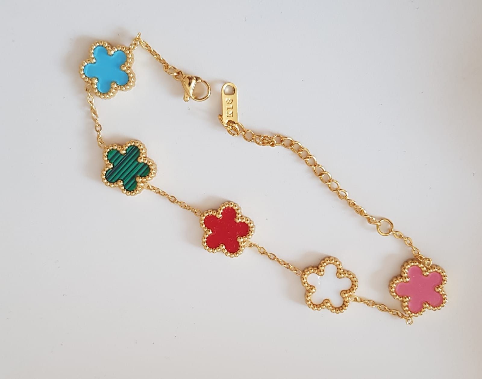 Bracciali & Braccialetti: Bracelet trèfle multicolore neuf – Nuovo (secondo la descrizione) da Versoix venduto da aline_b