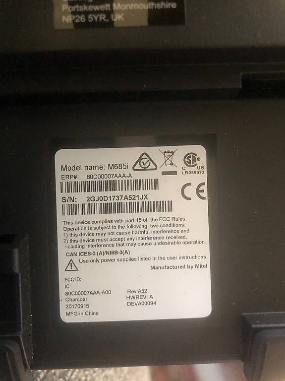 Telefoni: Mitel 6867i & M685i – Usato da Langwiesen venduto da Ela_Brown 2