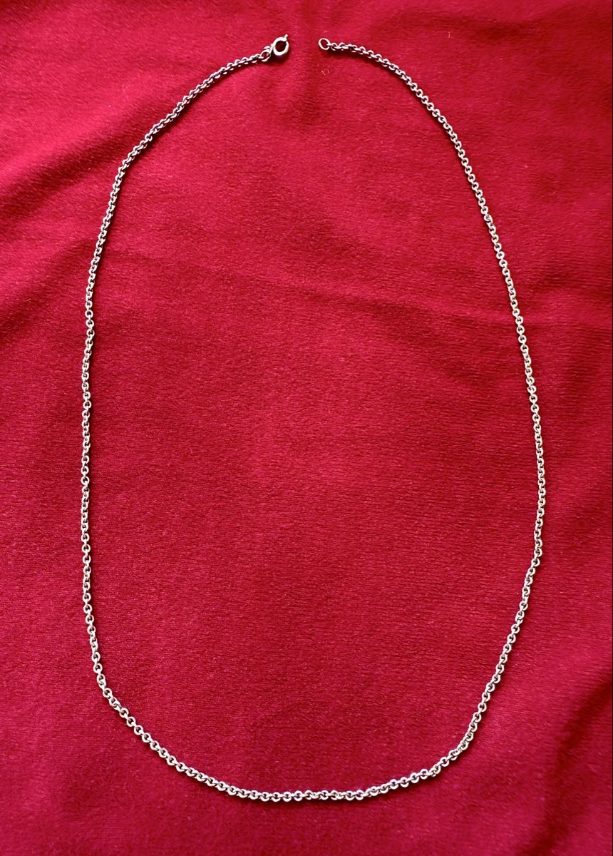 Catenine: Halskette aus Silber, grobgliederig – Usato da Schattenhalb venduto da Oodaaq