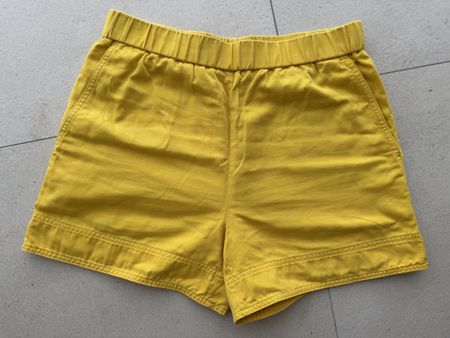 COS Shorts aus Baumwolle und Leinen Gr. 38