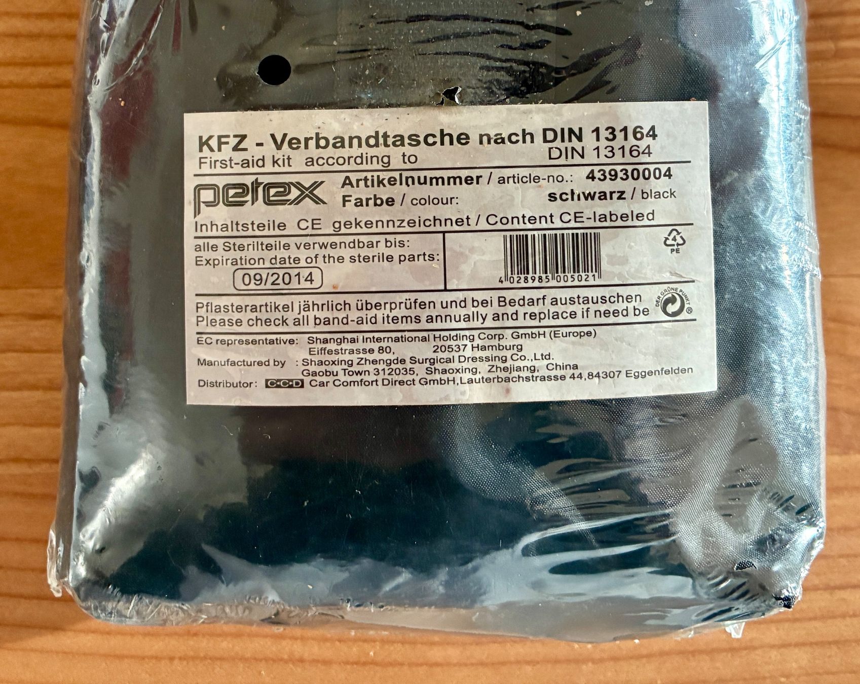 Kit di pronto soccorso: Autoverbandskasten DIN 13164 – Nuovo (secondo la descrizione) da Zürich venduto da tersus1981 1