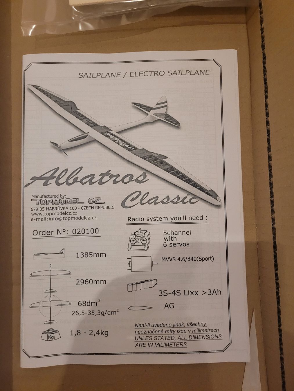 Modellismo RC: Albatros Baukasten – Nuovo e nell'imballaggio originale da Wattenwil venduto da hps_z6w9 2