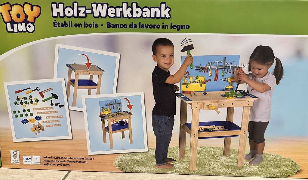 Giocattoli: Kinder Holz-Werkbank – Usato da Malters venduto da frangecko 2