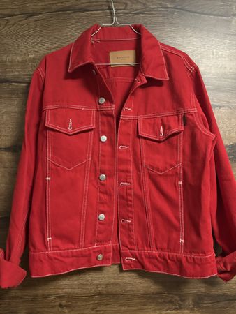 Veste Sandro rouge taille L