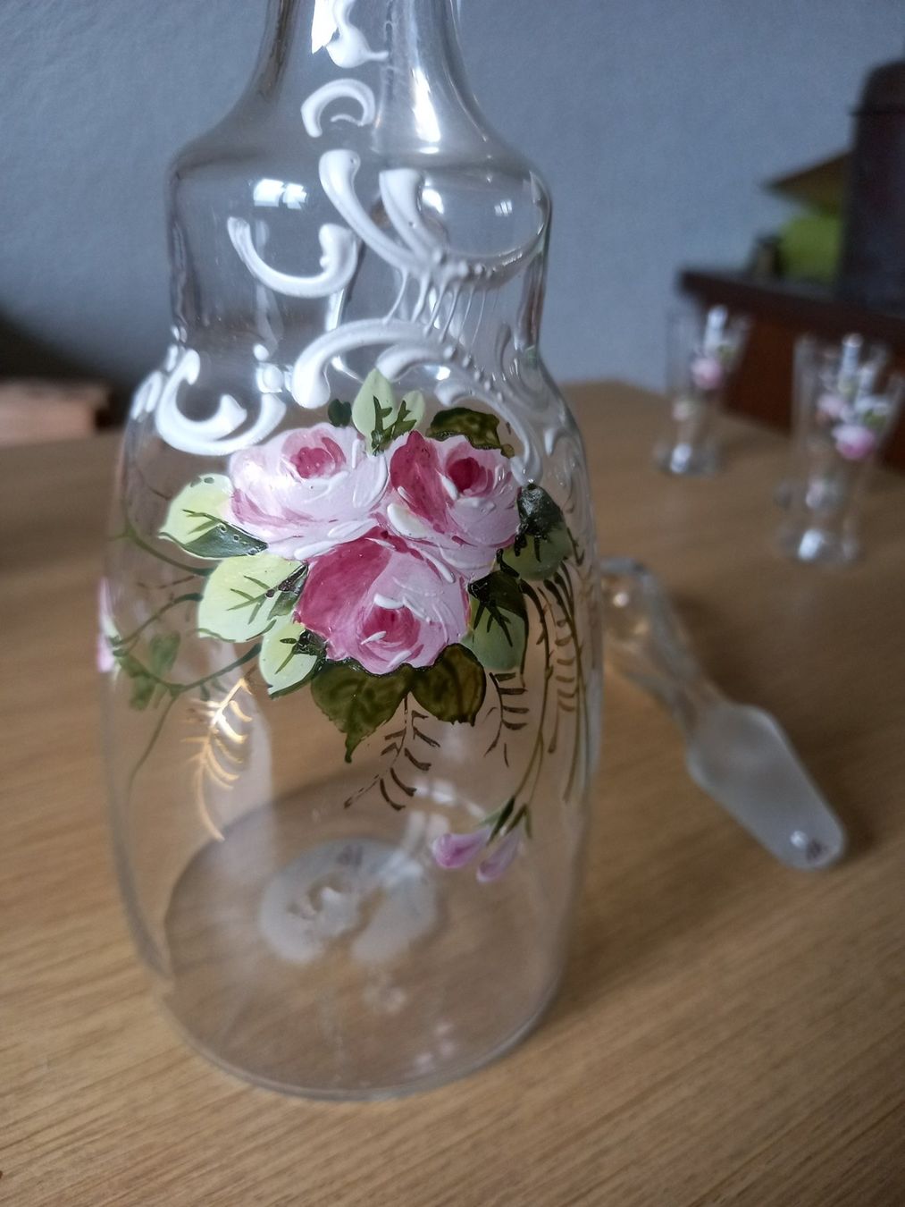 Caraffe: Schnapsgläser mit Karaffe – Usato da Roggwil BE venduto da Ruefi222 8
