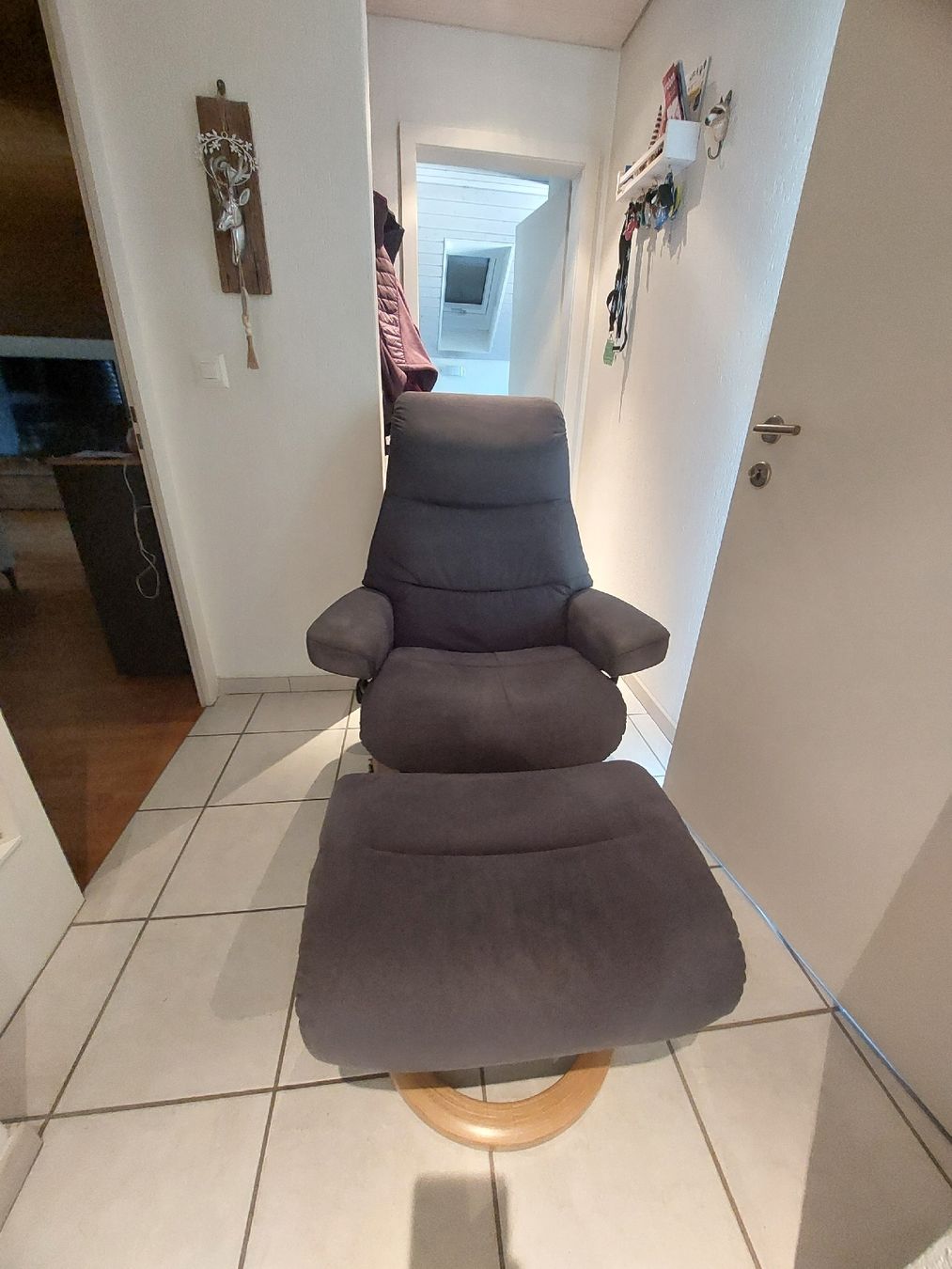 Stressless Poltrone: Relax-Sessel mit Hocker (Stressless) – Usato da Gurbrü venduto da Dickli78 2