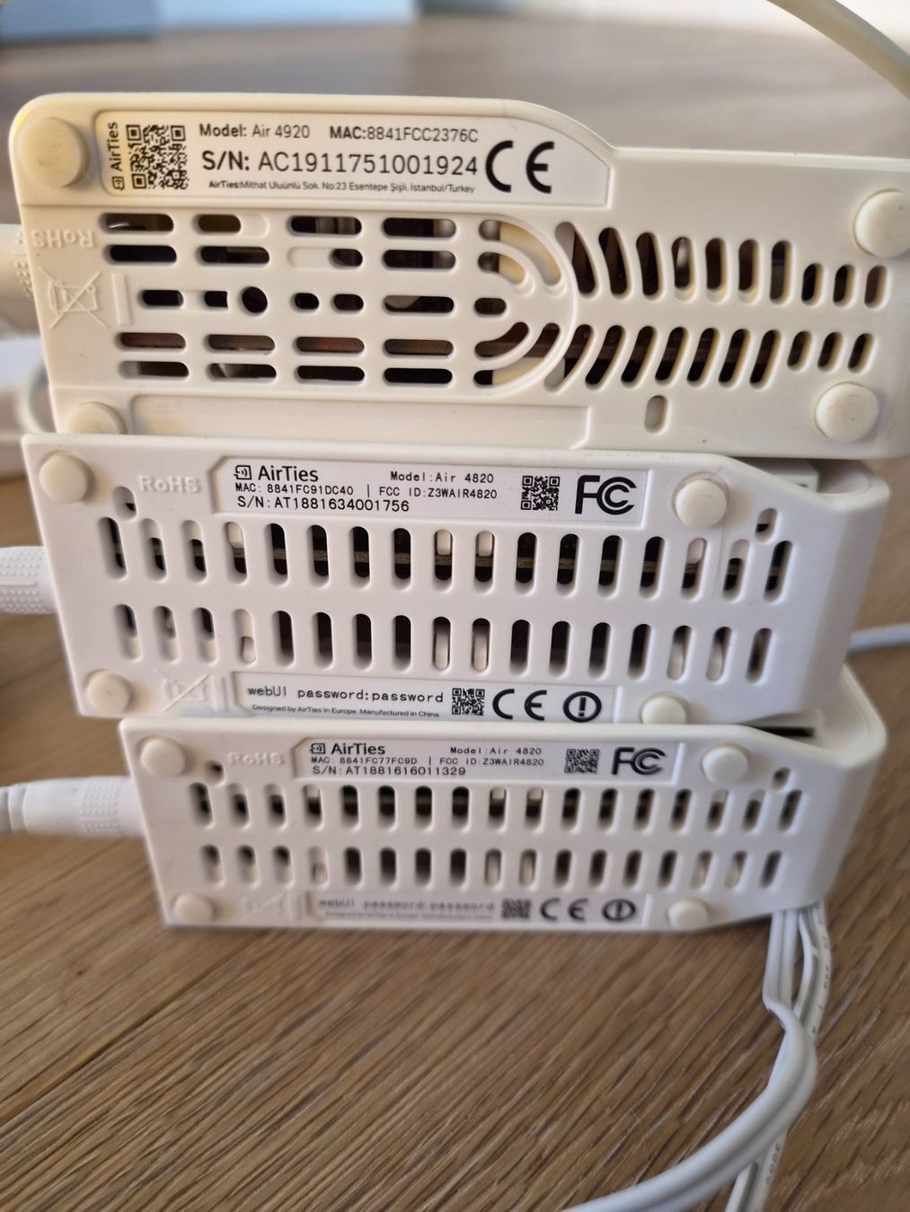 Swisscom Wlan: Swisscom WLAN Repeater Air 4920 4820 3er Set – Gebraucht aus Meilen von thomas191985 2