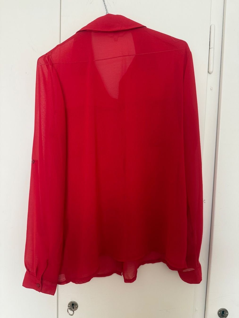 C&A Camicette: Rote Bluse von Clockhouse, Grösse L – Usato da Zürich venduto da Herbion1 2