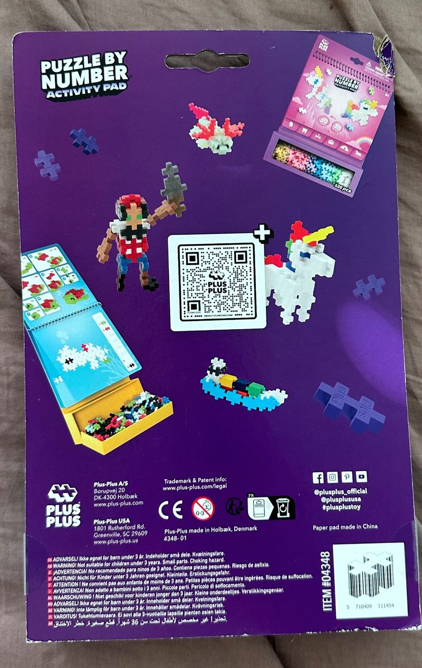 Giochi: Puzzle by numbers Acticity pads – Usato da Dürrenroth venduto da tvy_bh56 1