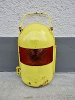 Vintage NICOLN Signallampe Baustellenlampe aus Belgien