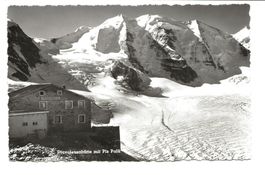 Diavolezzahütte S.A.C (GR) Piz Palü - echt Foto-AK - 1976