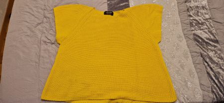 Pull Jaune Court Manches Courtes Jean Paul Gaultier M | XL ☀