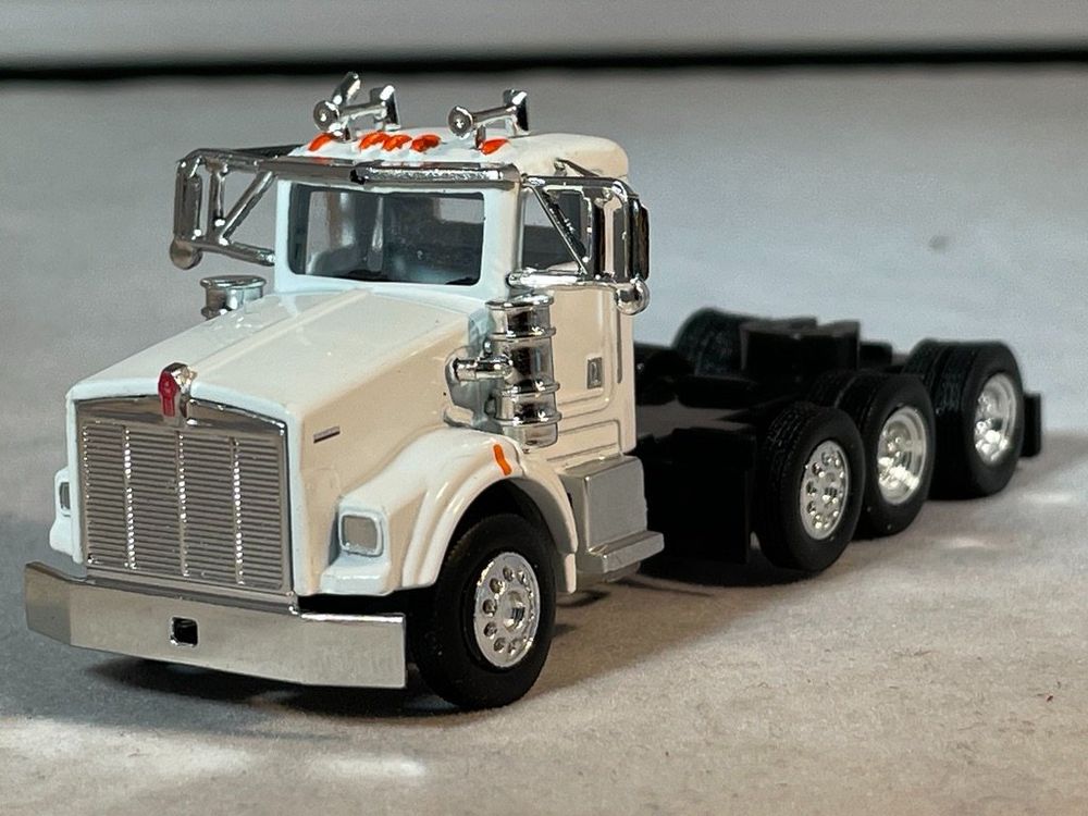 HO 1/87 Kenworth 993 COE Oilfield - RED - Ready Made Resin Model - Foto 10