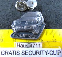 MITISUBISHI PAJERO 3D OPTIC AUTO PIN MIT SECURITY-CLIP VINTA