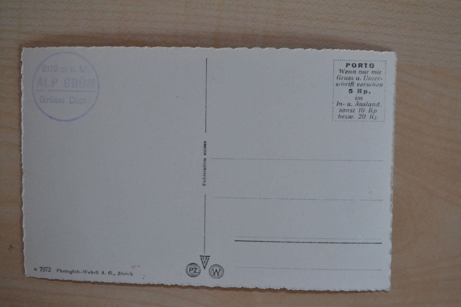 Cartoline postali: AK Piz Palü und Palügletscher – Usato da Beinwil am See venduto da kajak55 1