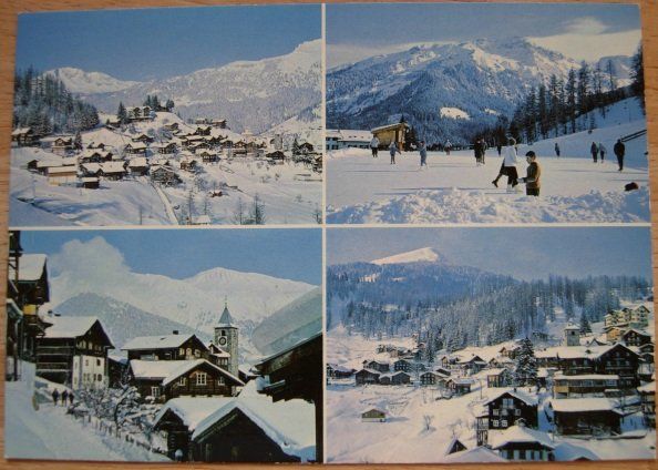 Cartoline postali: Ansichtskarte ungelaufen - Tschiertschen im Winter – Usato da Dübendorf venduto da rumpumpel