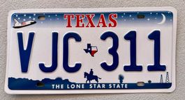 🇺🇸🇺🇸 USA Nummernschild #  TEXAS  # 🇺🇸🇺🇸