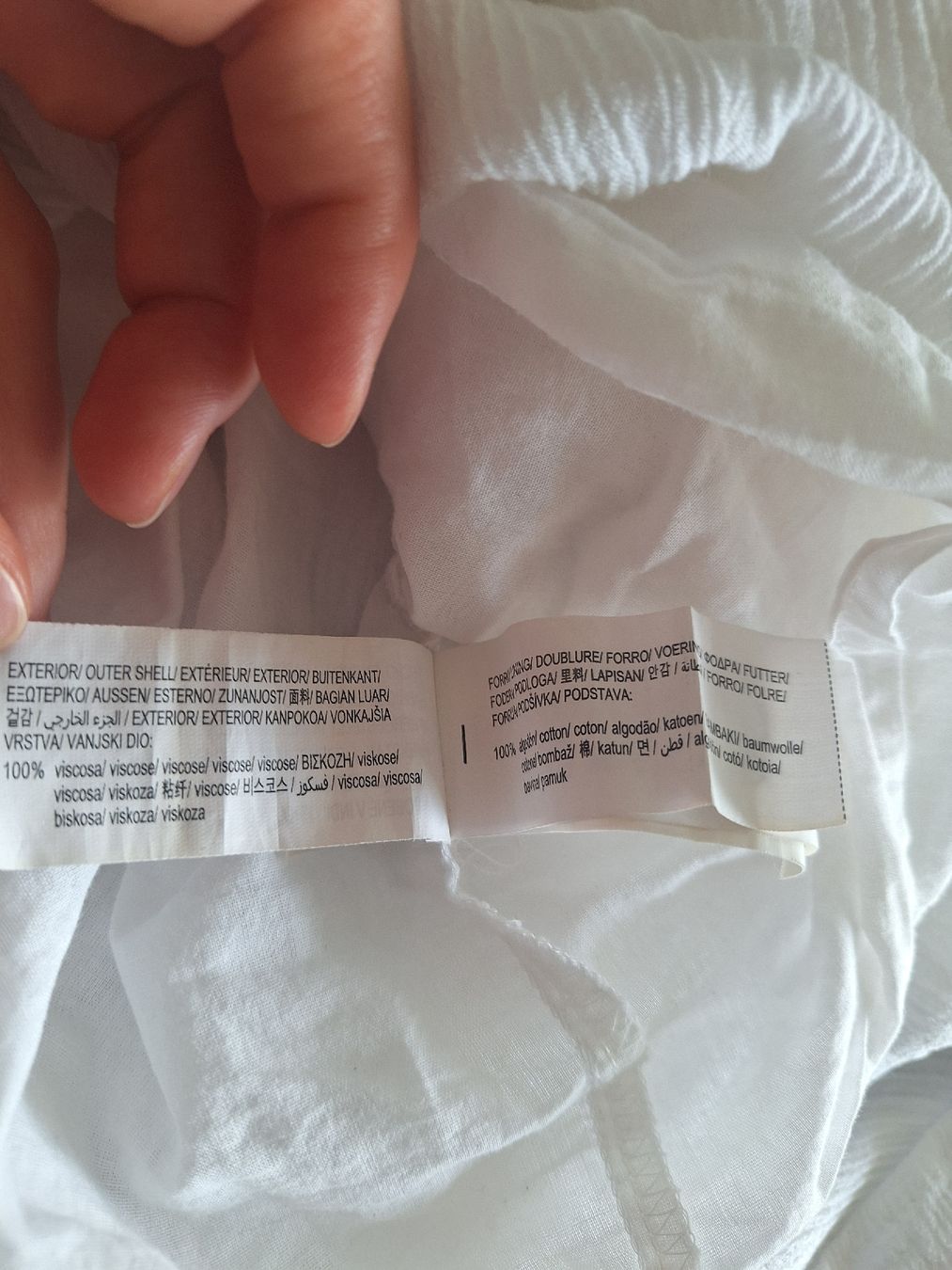 Pull&Bear Gonne: Pull&Bear Sommerrock weiss Gr. M  – Nuovo (secondo la descrizione) da Münsingen venduto da lar_hd62 4