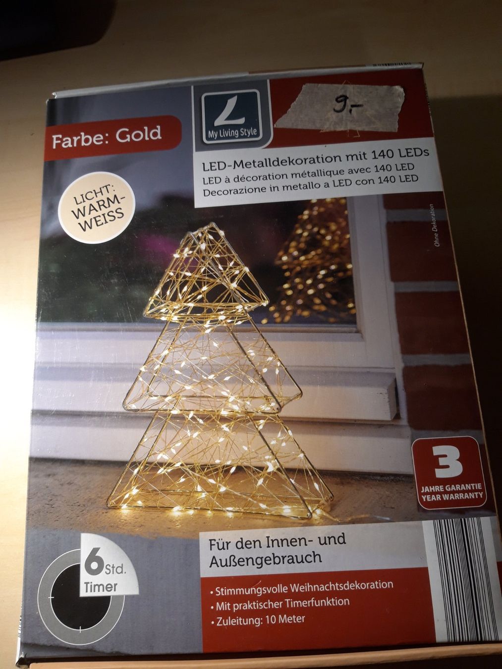 Tutte le decorazioni: LED-Metalldekoration – Usato da Egliswil venduto da Cracky81