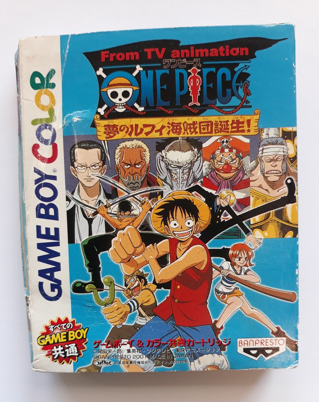 One Piece Yume no Luffy Kaizokudan Tanjou! CIB⚔️Game Boy JPN (Gebraucht ...