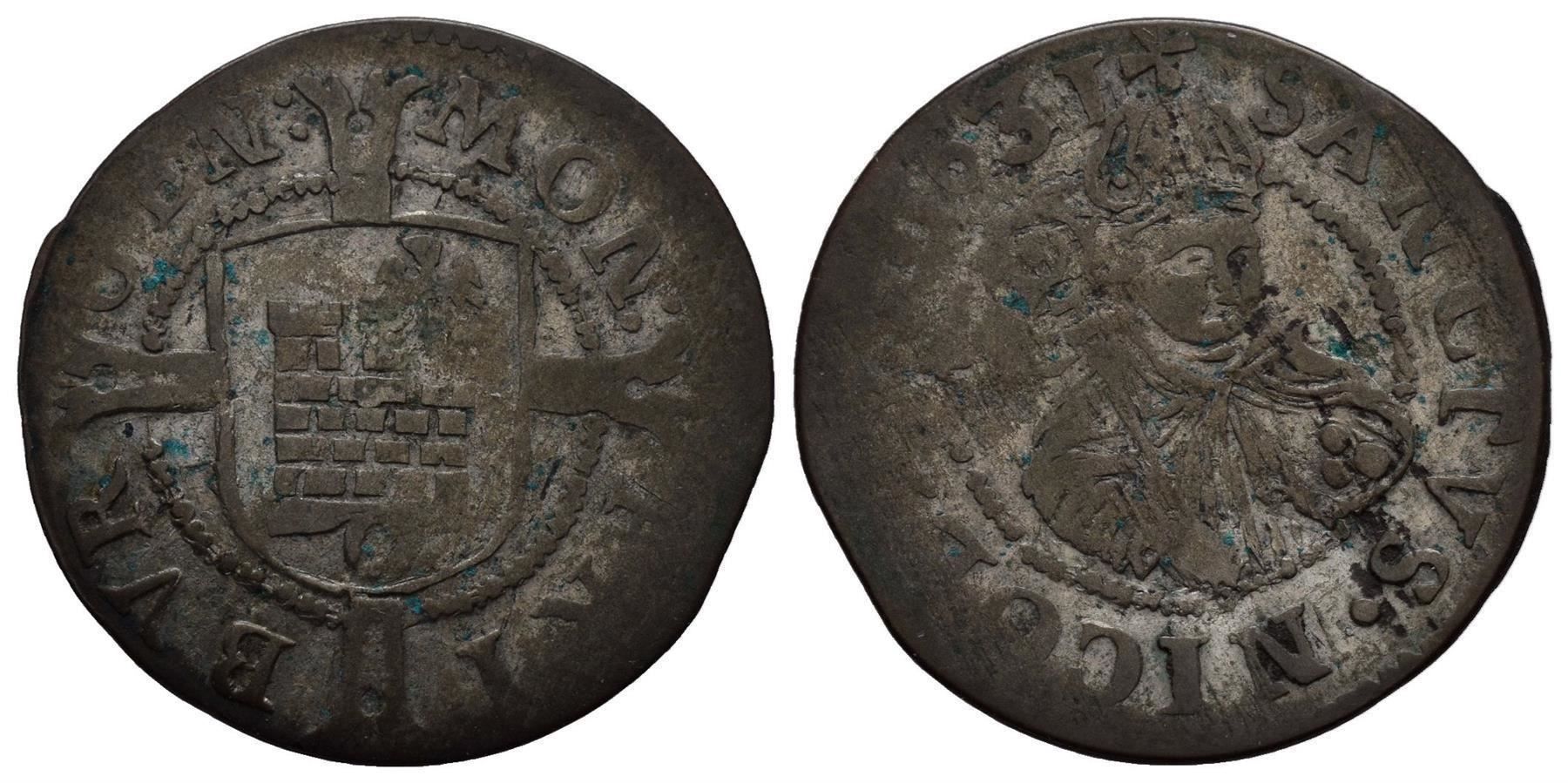 Tutti le monete: Freiburg Batzen 1631  /2737 – Usato da Trimbach venduto da Solothurn1