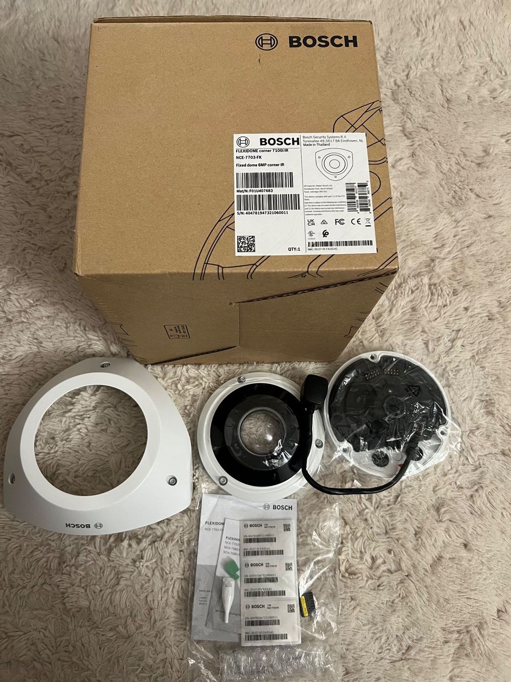 Bosch Kamera: Bosch Flexidome corner 7100i IR – Neu (gemäss Beschreibung) aus Lyss von hichri 1