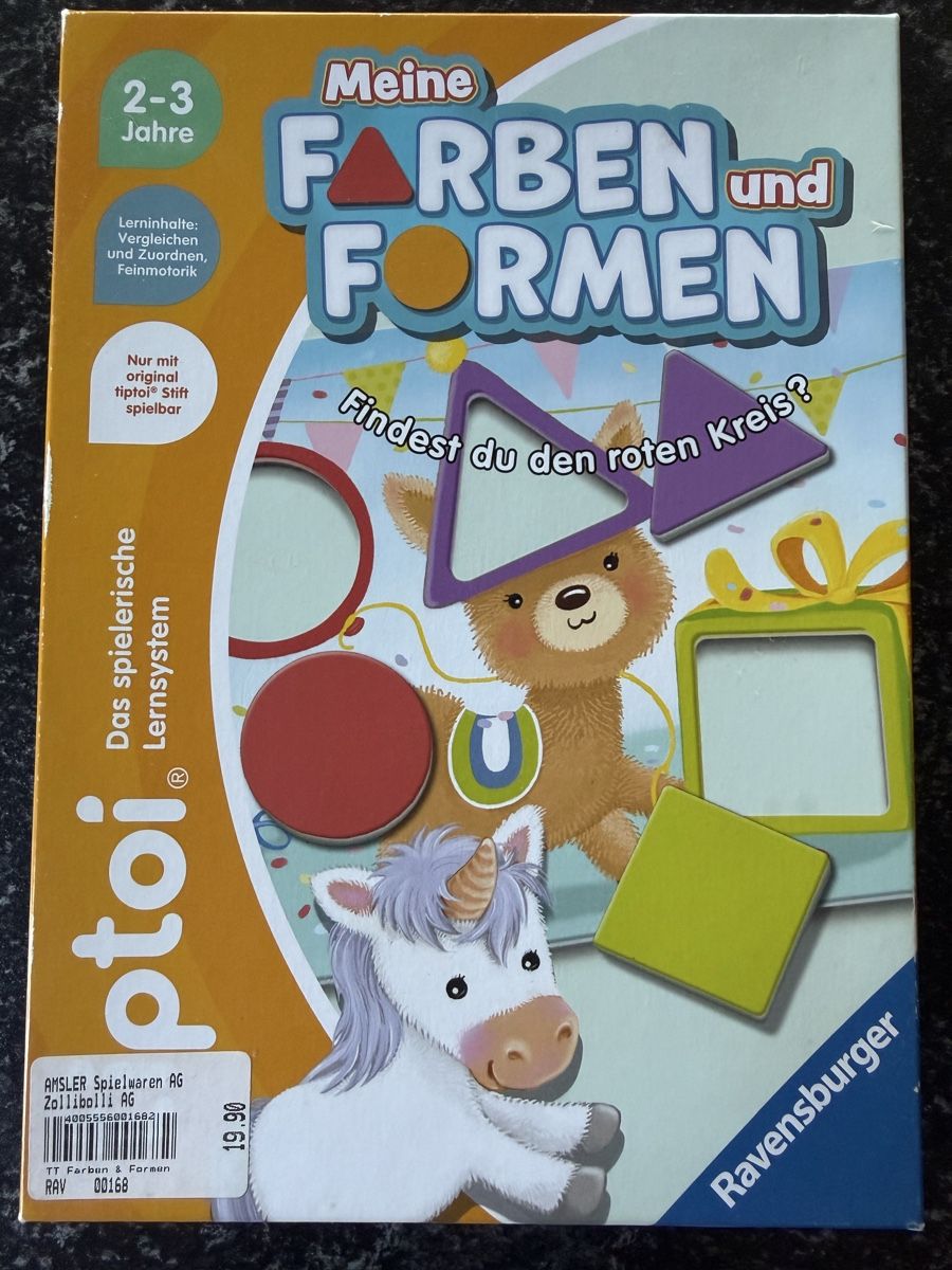 Tiptoi Spiele: Tiptoi Farben und Formen NEU! – Neu und originalverpackt aus Schlieren von Lanzer6