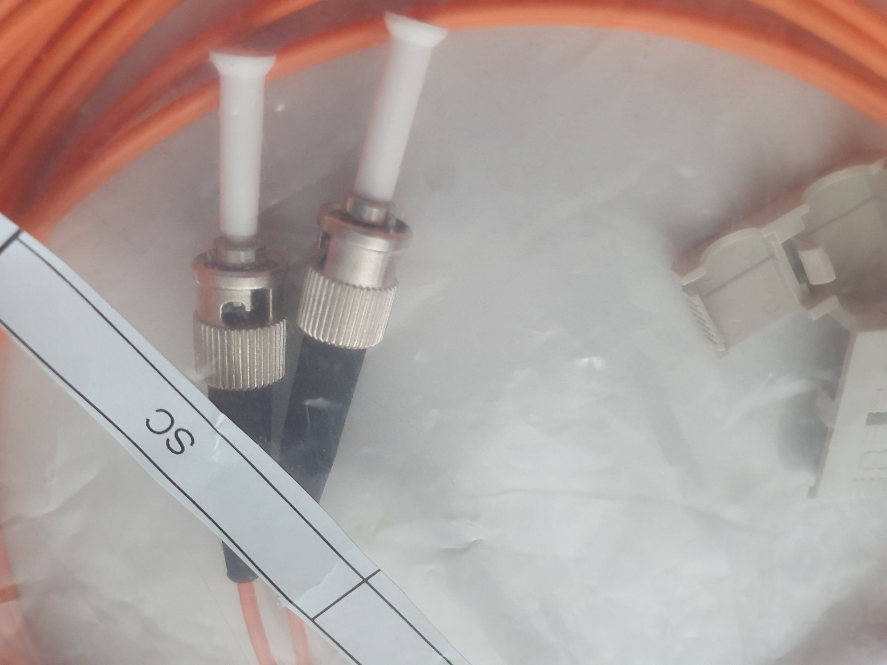 Cavi: LWL-Patchkabel Glasfaserkabel LC-SC LC - SC Duplex, 10 m 10m – Nuovo (secondo la descrizione) da Zürich venduto da Alibaba1234 1