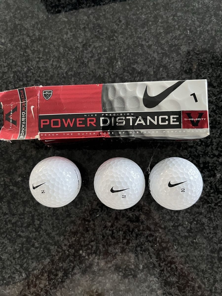 Nike Bälle: Nike Power Distance Bälle (3er set) – Neu und originalverpackt aus Freienbach von alile