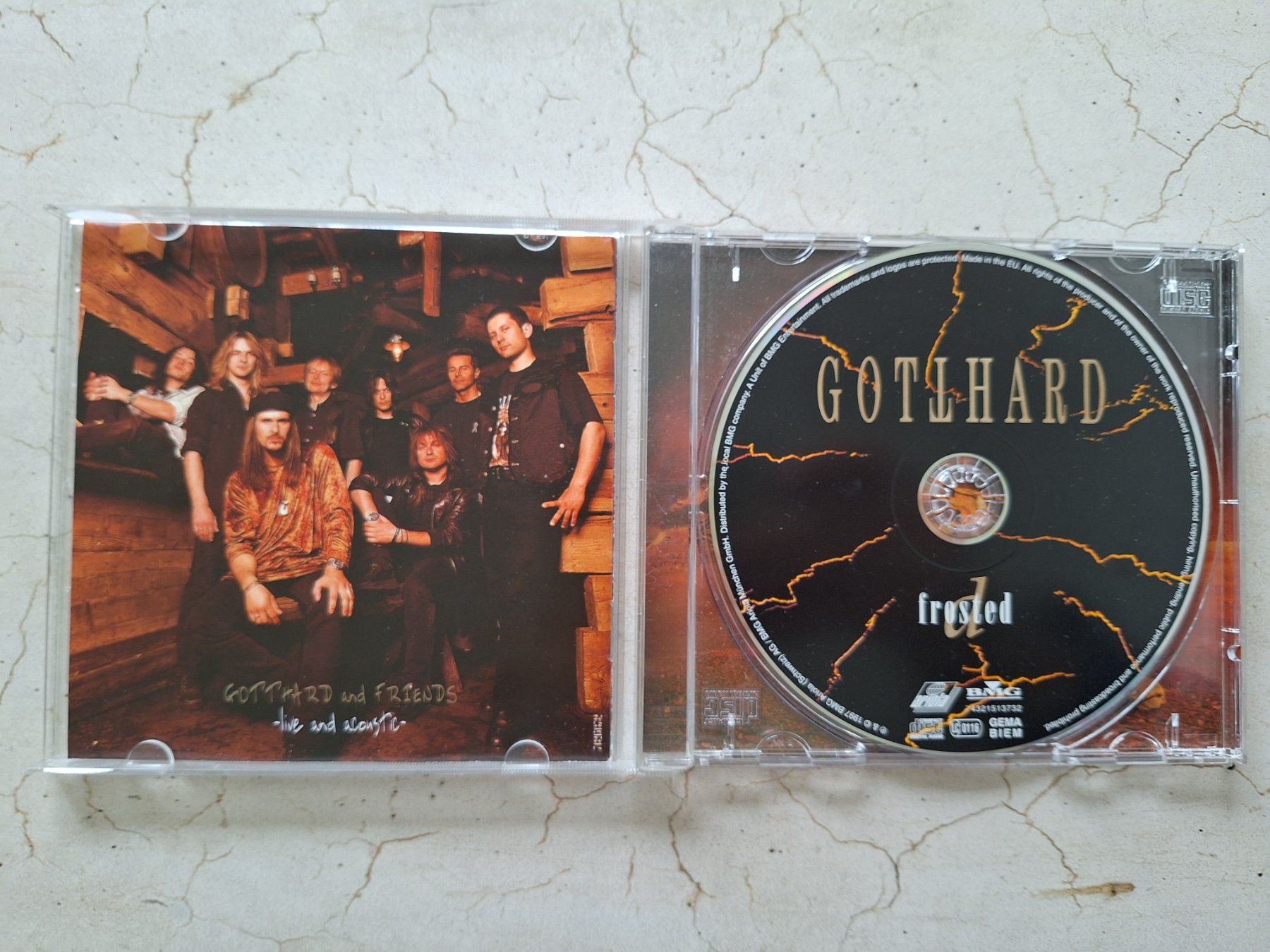 CD: CD Gotthard - d frosted – Usato da Schaffhausen venduto da Mipakr 1