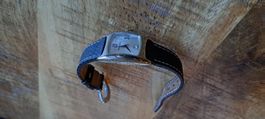 Michel Jordi Damenuhr Lederarmband guter Zustand