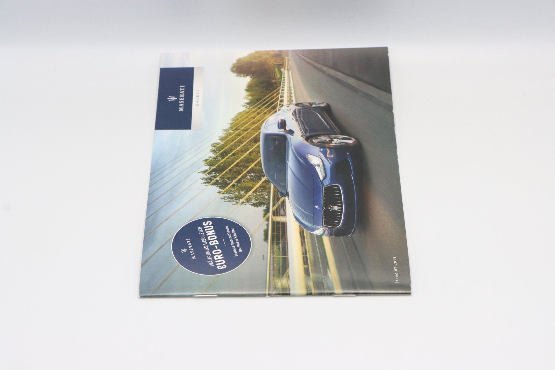 Maserati Documenti: Maserati Ghibli Preise & Technische Daten Prospekt 2015 – Usato da Bühl b.Aarberg venduto da Collectorpassions 9