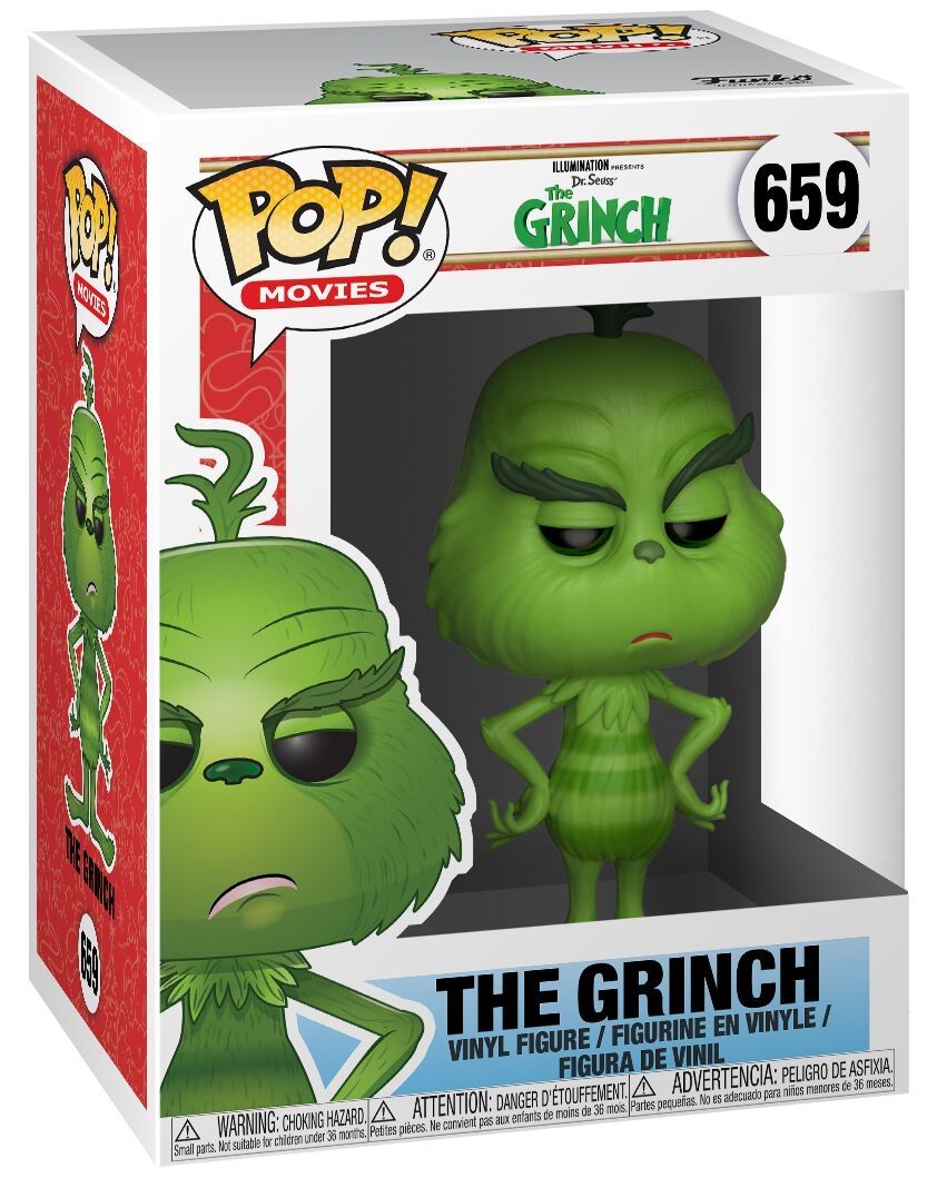 Funko Statuette: Funko POP! THE GRINCH 659 Figur – Nuovo e nell'imballaggio originale da Bülach venduto da Second-Chance