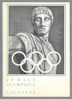 1944, JUBILÉ OLYMPIQUE, OFF. KARTE MIT KOMPL. SATZ, S-0. Ia!
