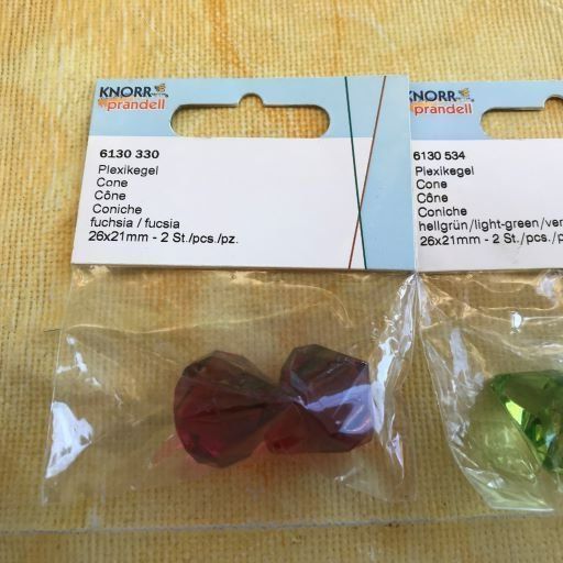 Alle Dekorationen: LOT PLEXIKEGEL – Neu und originalverpackt aus Ostermundigen von wini63 1