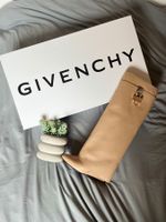 GIVENCHY SHARK LOCK Boots Camel Beige — 37.5 EU — NEW 🐪💛